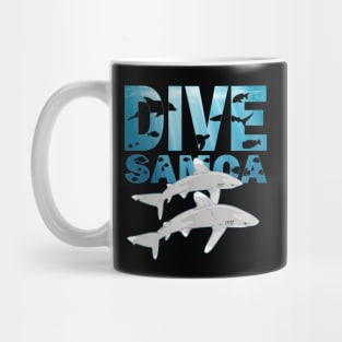 Oceanic Whitetip Shark Dive Samoa Mug